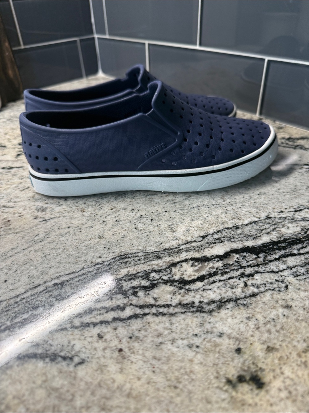 NATIVE Shoes-Navy Blue